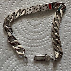 Fashion Lux Sterling Silver Chain Bracelet